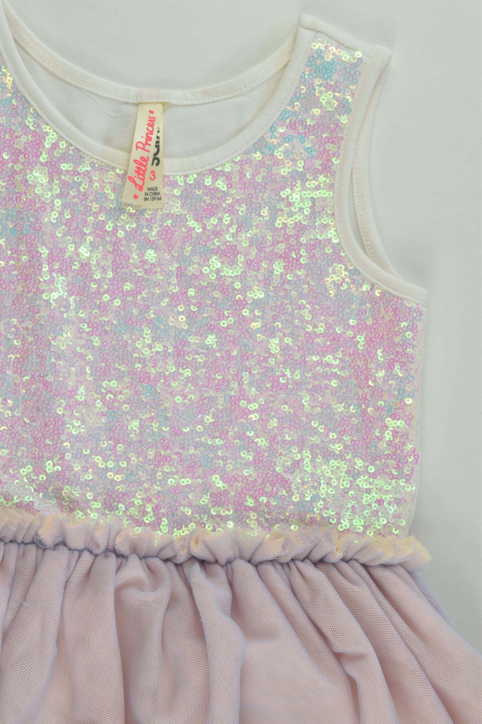 Cotton On Kids Size 3 Lined Sequins and Tulle Dress – MiniMe Preloved