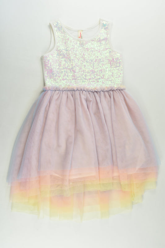 Cotton On Kids Size 3 Lined Sequins and Tulle Dress