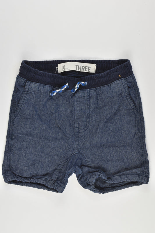 Cotton On Kids Size 3 Soft Denim Shorts