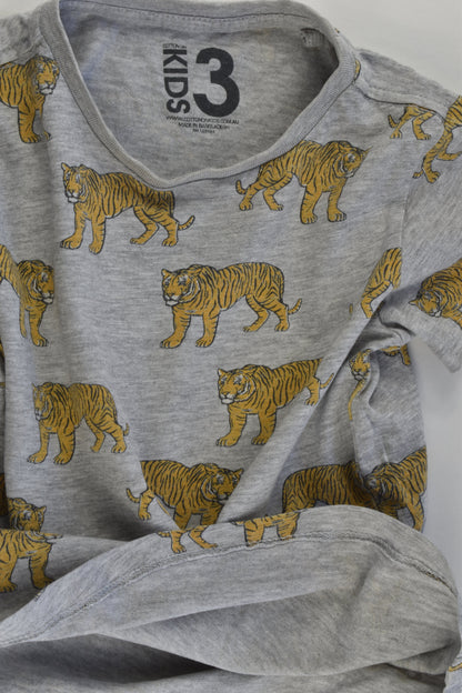 Cotton On Kids Size 3 Tiger T-shirt