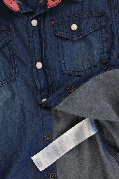 Cotton On Kids Size 4 Casual Soft Denim Shirt