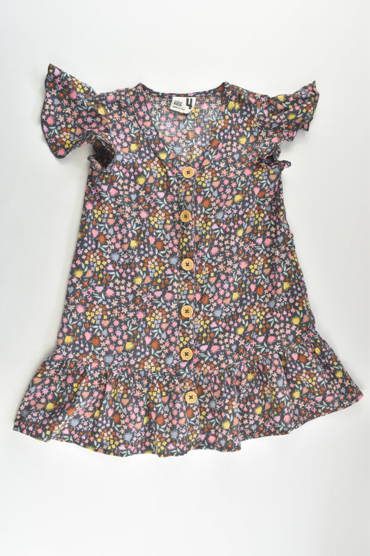 Cotton On Kids Size 4 Floral Dress