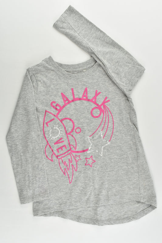 Cotton On Kids Size 4 'Galaxy Love' Top