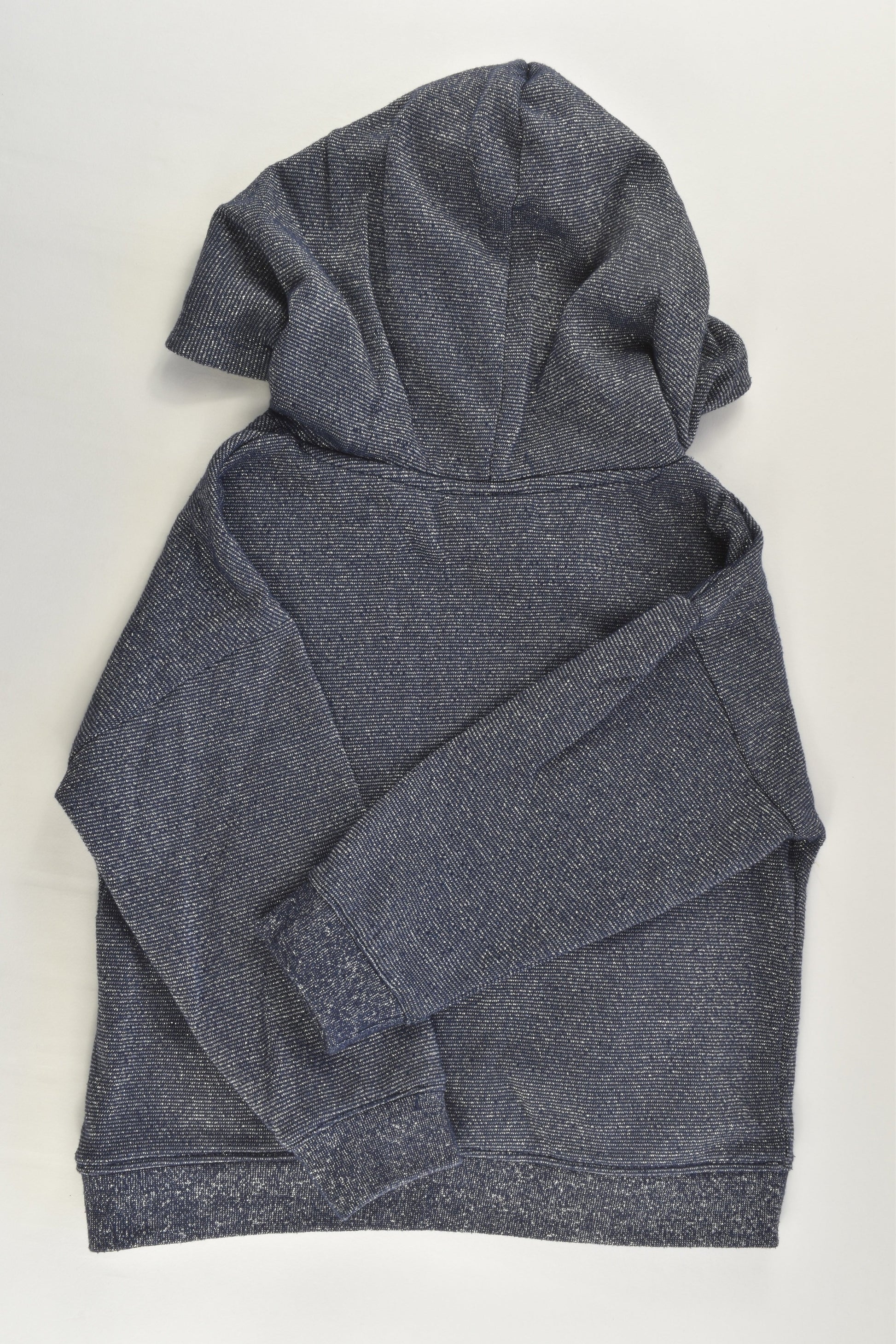 Cotton On Kids Size 4 Metallic Hooded Jumper