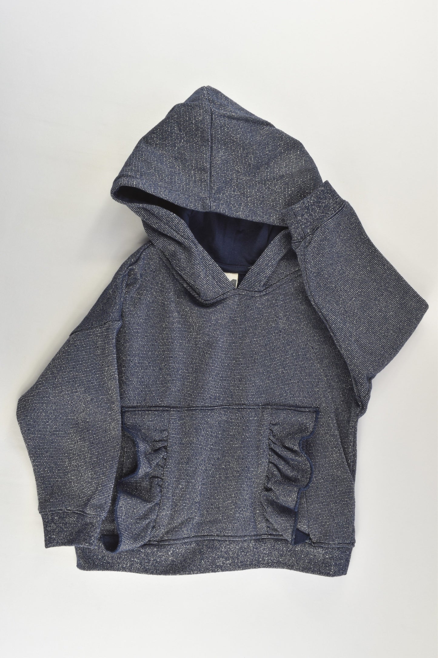 Cotton On Kids Size 4 Metallic Hooded Jumper