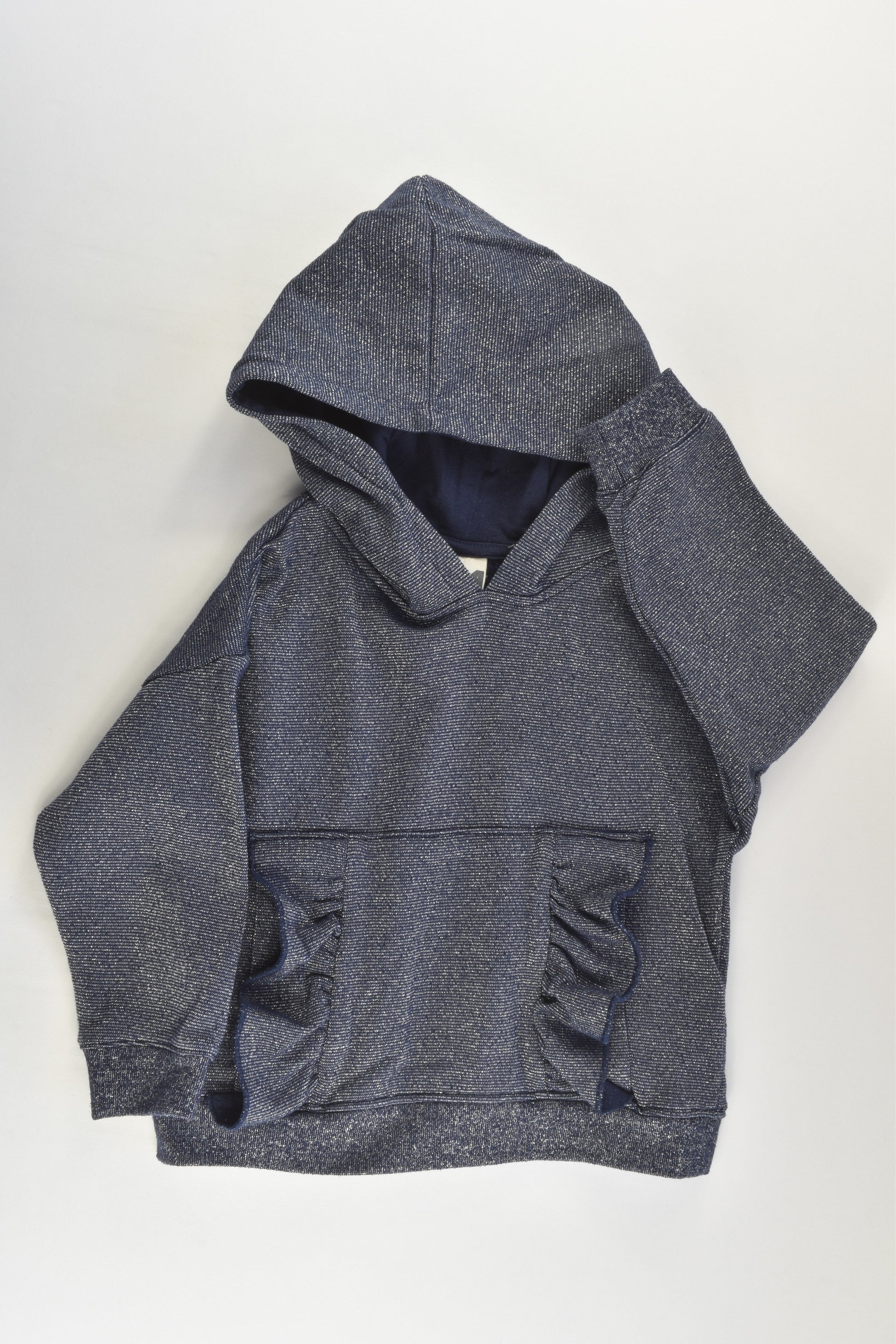 Cotton On Kids Size 4 Metallic Hooded Jumper