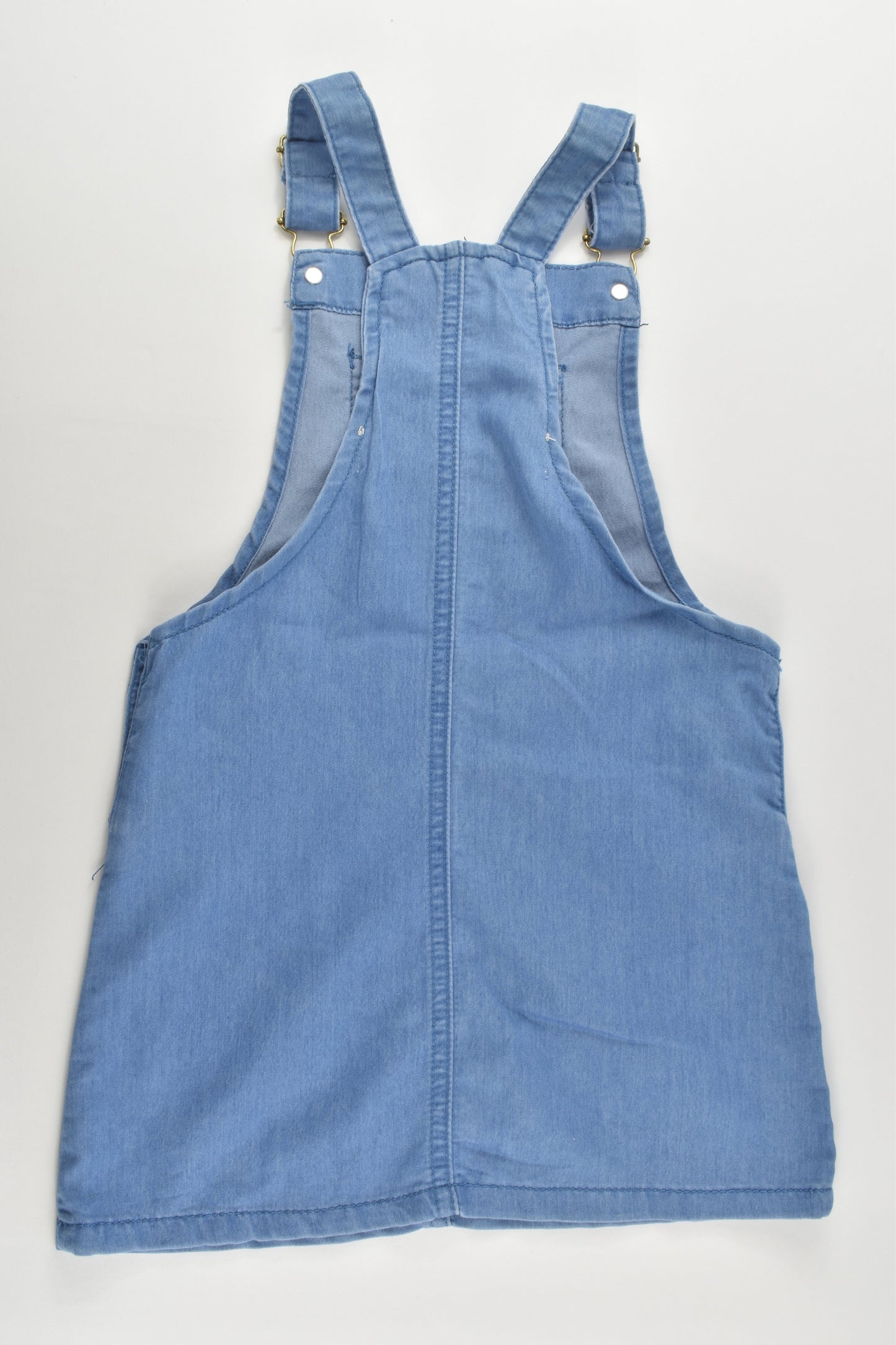 Cotton On Kids Size 4 Rainbow Denim Dress