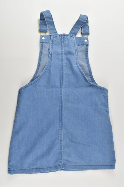 Cotton On Kids Size 4 Rainbow Denim Dress