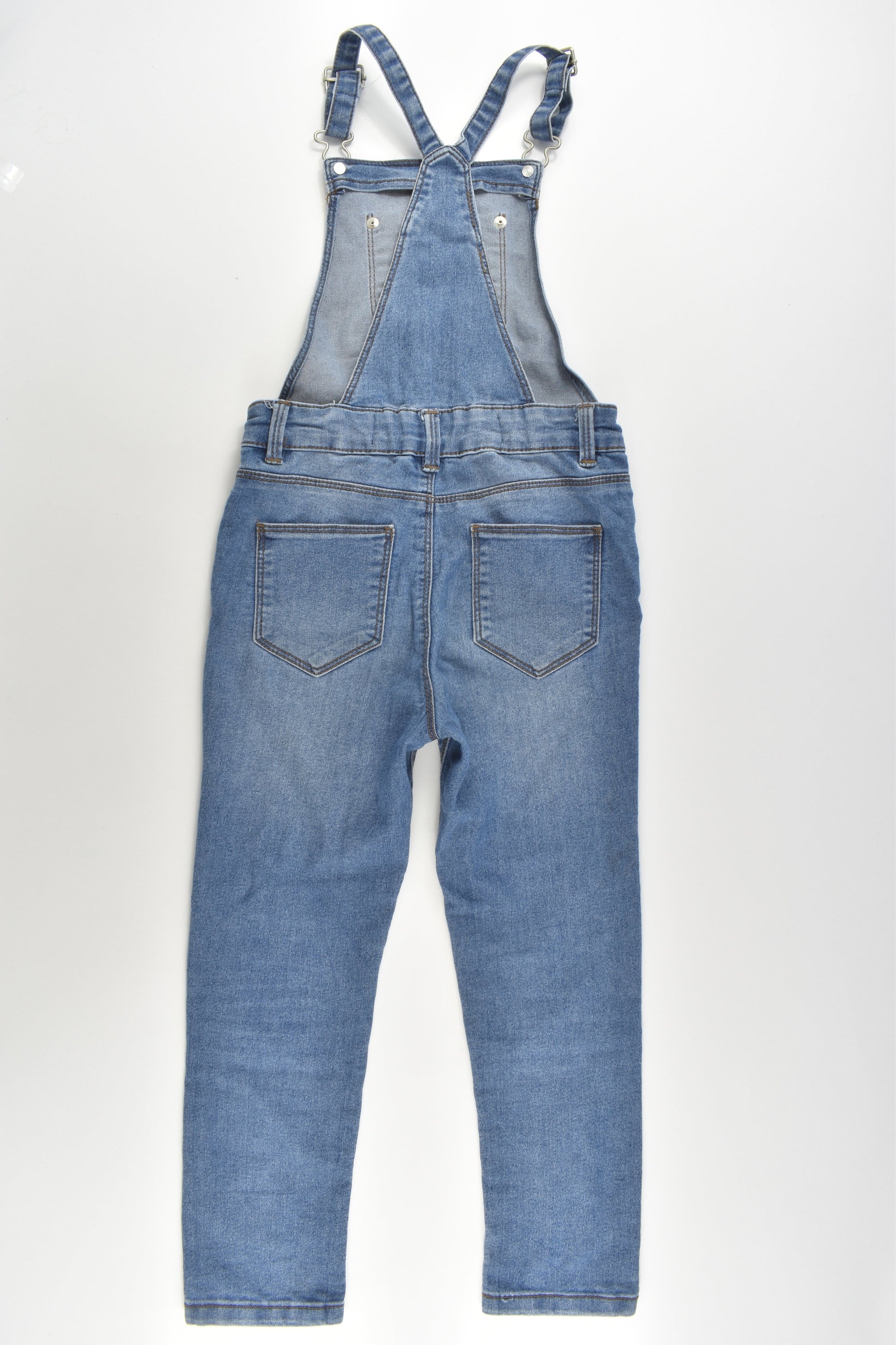 Cotton On Kids Size 4 Soft and Stretchy Denim Overalls