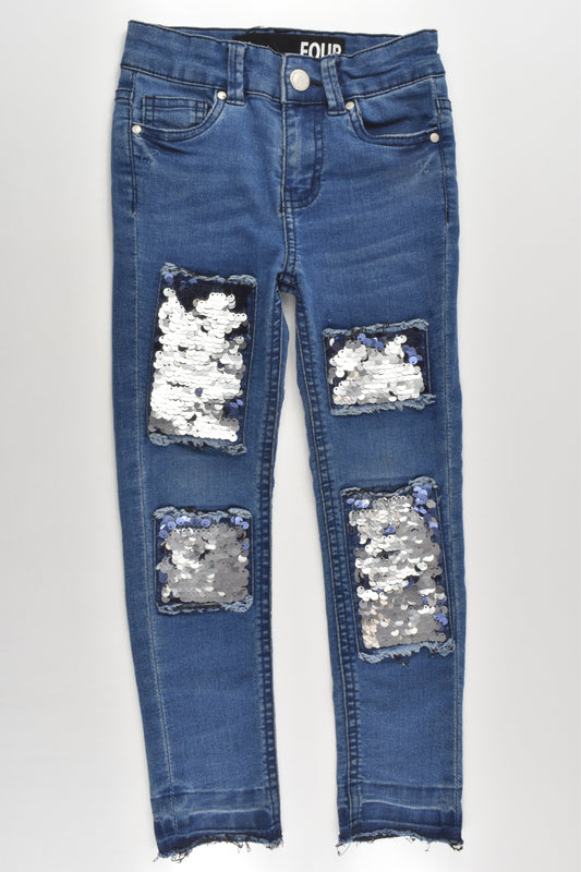 Cotton On Kids Size 4 Stretchy Skinny Denim Pants