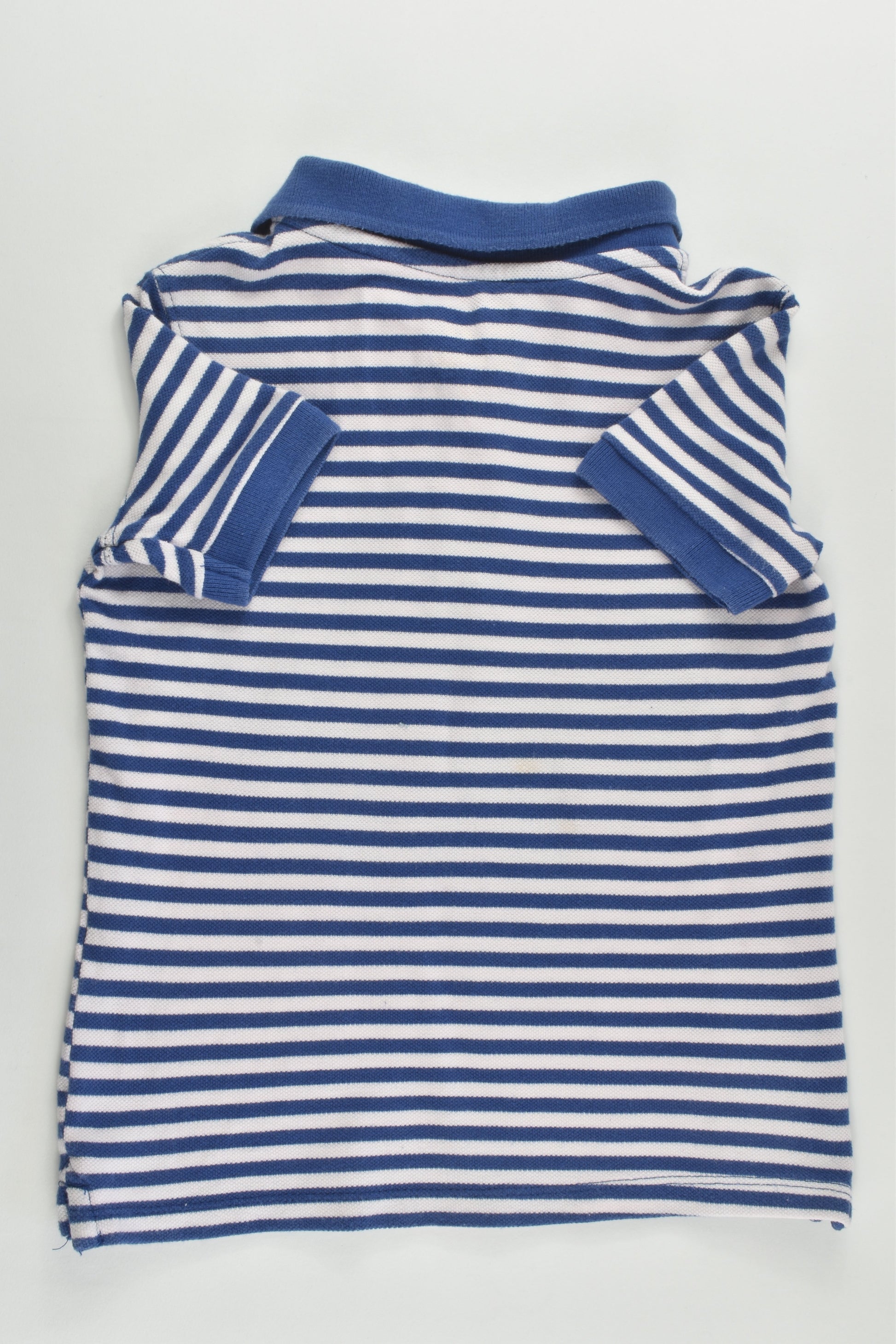 Cotton On Kids Size 4 Striped Lighting Polo Shirt