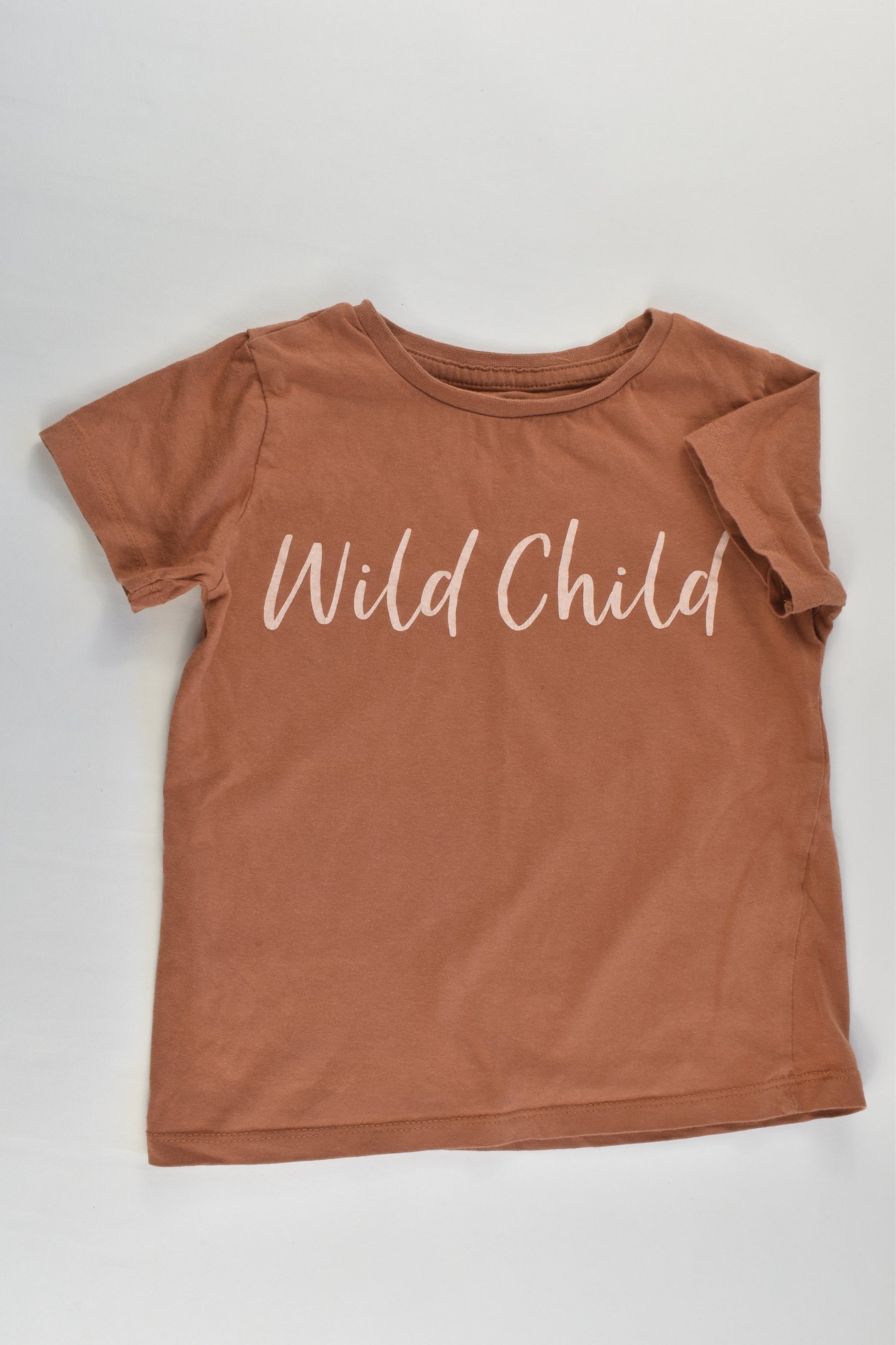 Cotton On Kids Size 4 'Wild Child' T-shirt