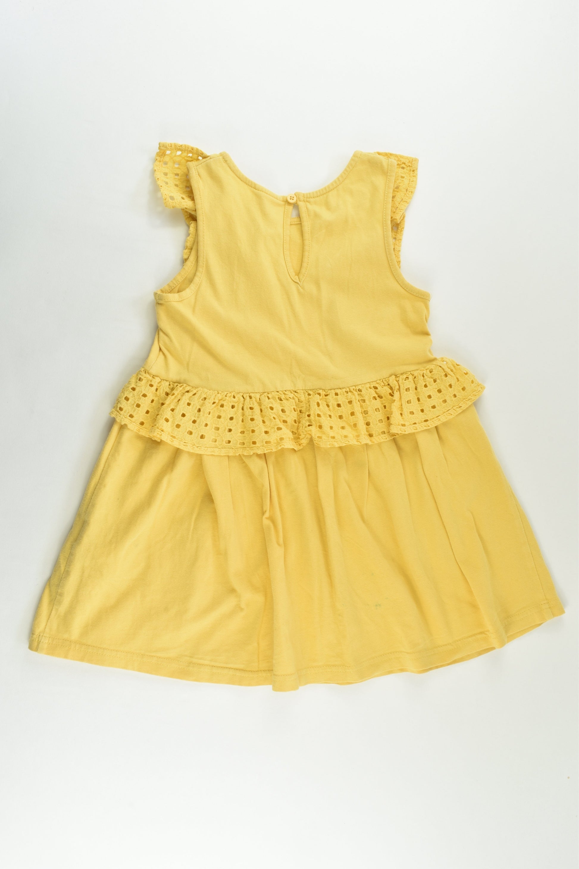Cotton On Kids Size 5 Dress with Lace Ruffle