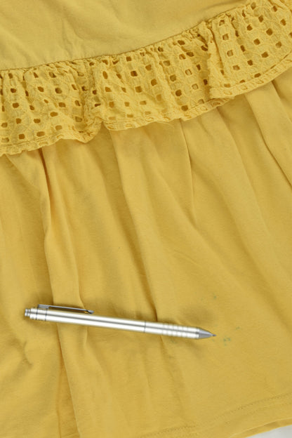 Cotton On Kids Size 5 Dress with Lace Ruffle