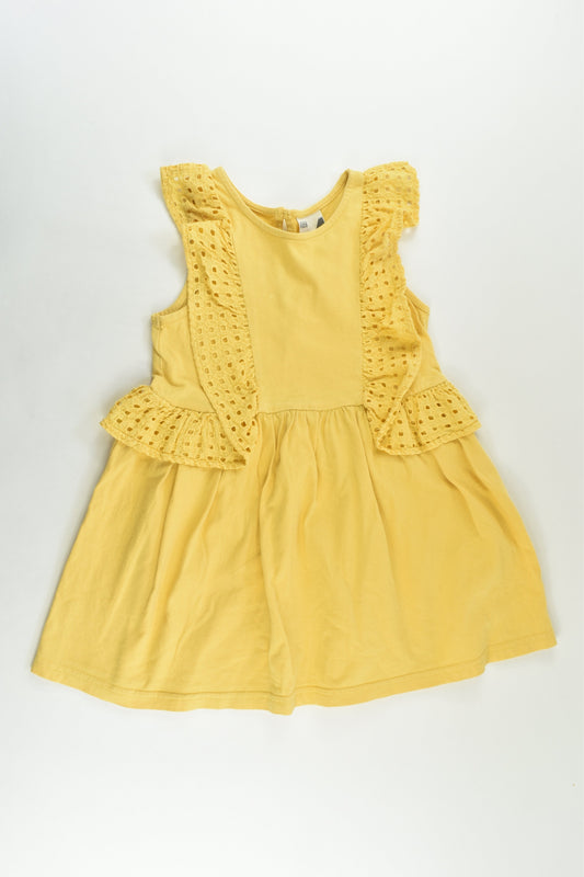 Cotton On Kids Size 5 Dress with Lace Ruffle