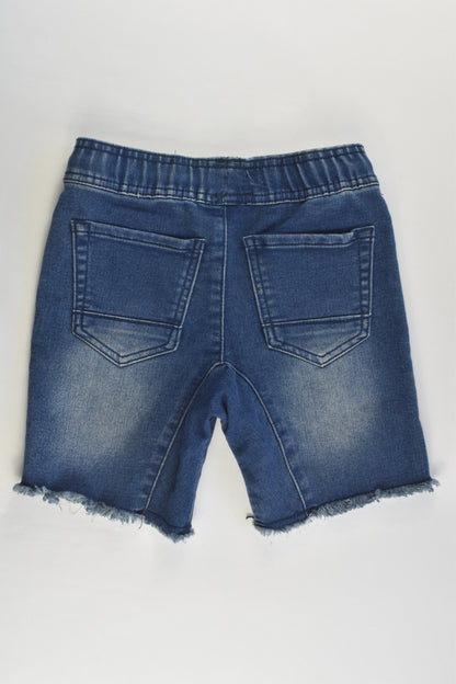 Cotton On Kids Size 5 Stretchy Denim Shorts