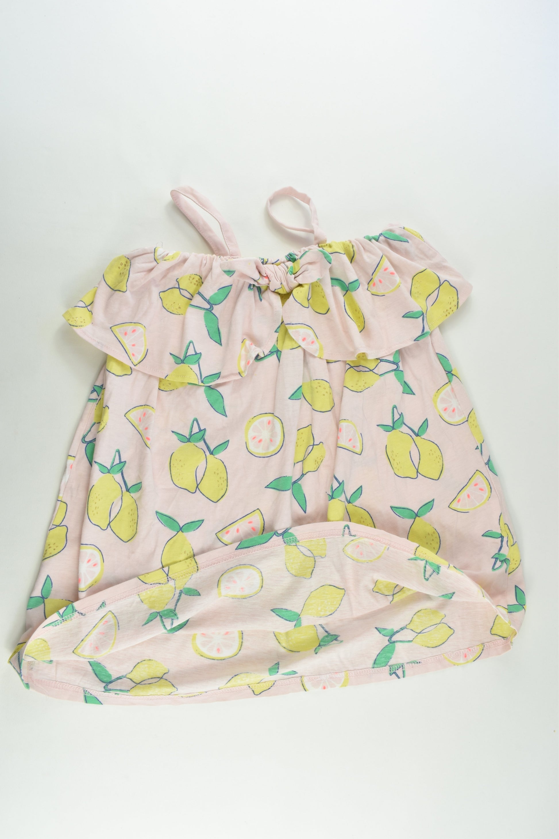 Cotton On Kids Size 6 Lemon Dress