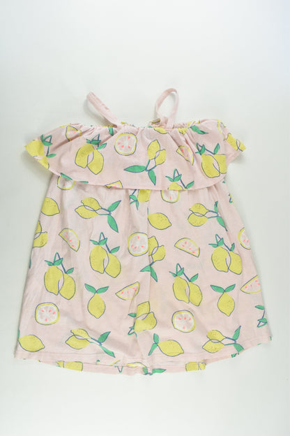 Cotton On Kids Size 6 Lemon Dress