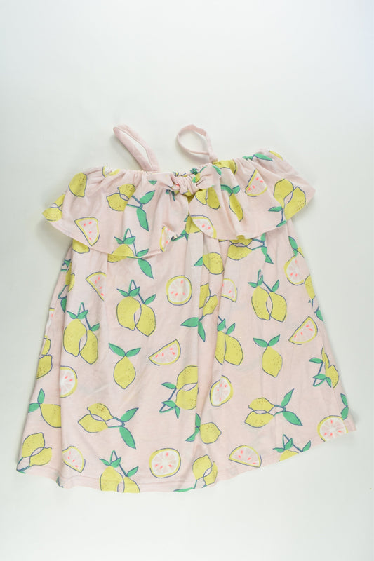 Cotton On Kids Size 6 Lemon Dress
