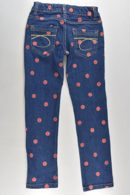 Cotton On Kids Size 6 Polka Dots Denim Pants