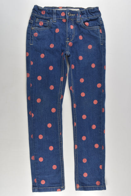 Cotton On Kids Size 6 Polka Dots Denim Pants