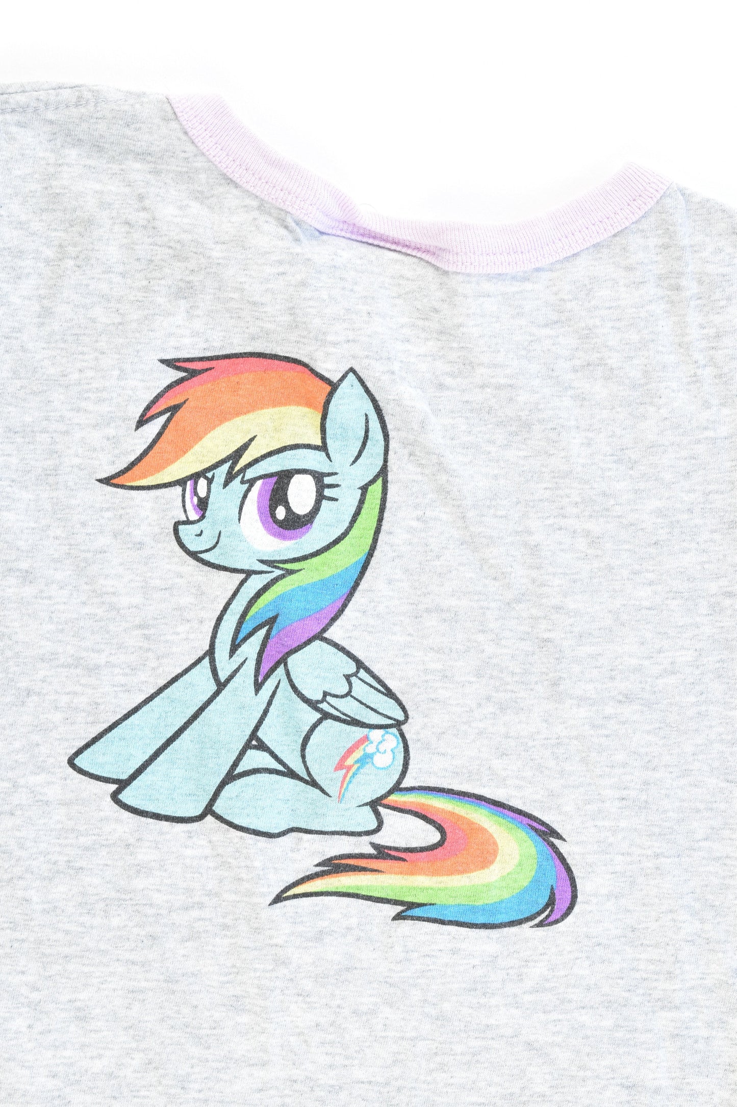 Cotton On Kids size 6 'Rule The Rainbow' Rainbow Dash T-shirt
