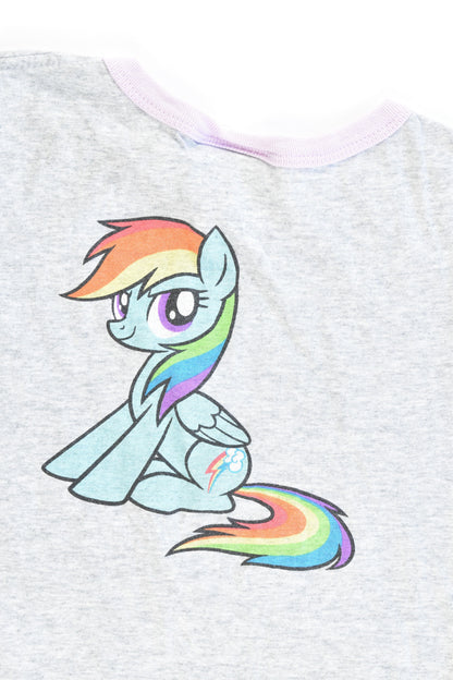 Cotton On Kids size 6 'Rule The Rainbow' Rainbow Dash T-shirt