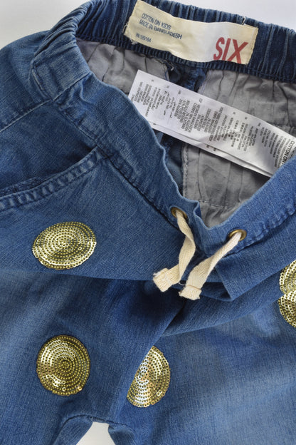 Cotton On Kids Size 6 Soft and Stretchy Denim Pants