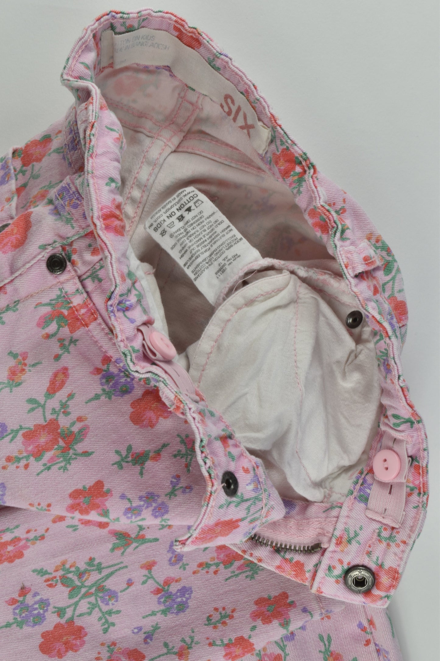 Cotton On Kids Size 6 Stretchy Floral Pants