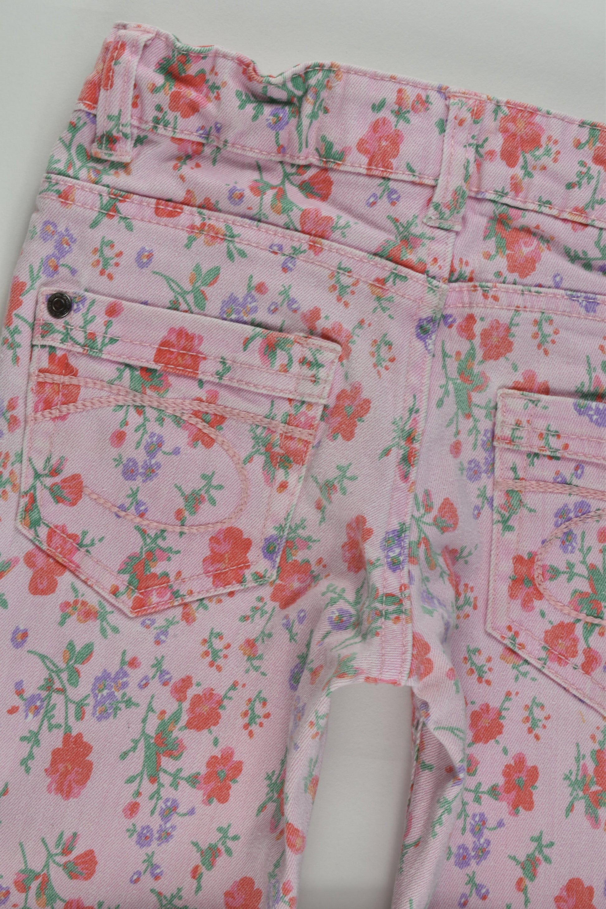 Cotton On Kids Size 6 Stretchy Floral Pants