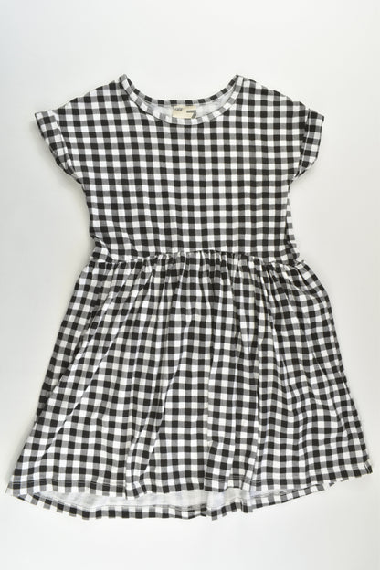 Cotton On Kids Size 7 Checked Dress