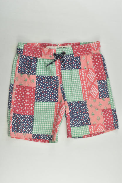 Cotton On Kids Size 7 Colourful 'Isla Sola' Board Shorts