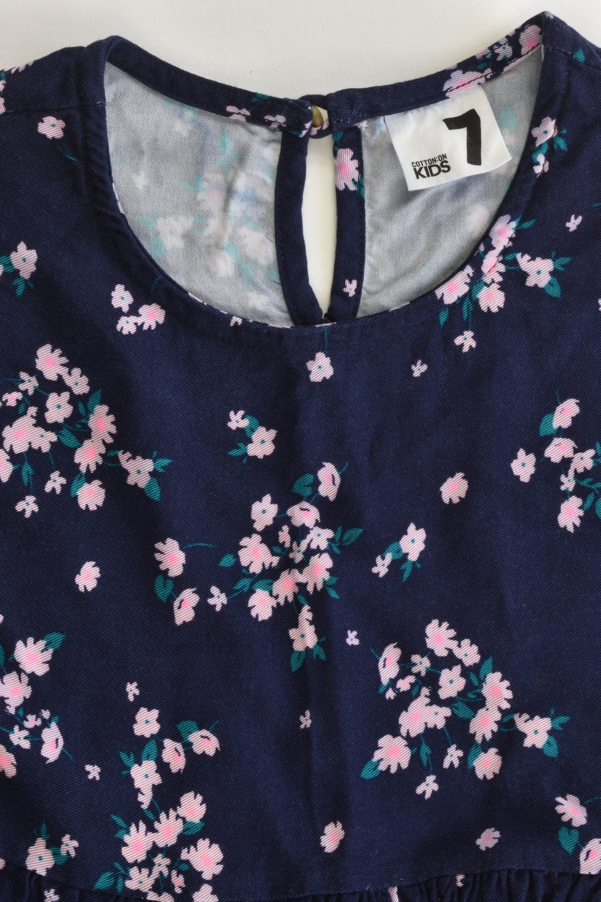 Cotton On Kids Size 7 Floral Dress