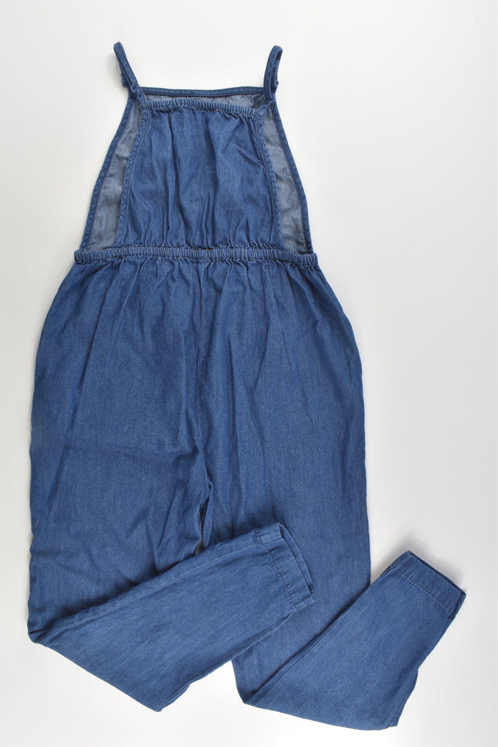Cotton On Kids Size 7 Lightweight Denim Overalls