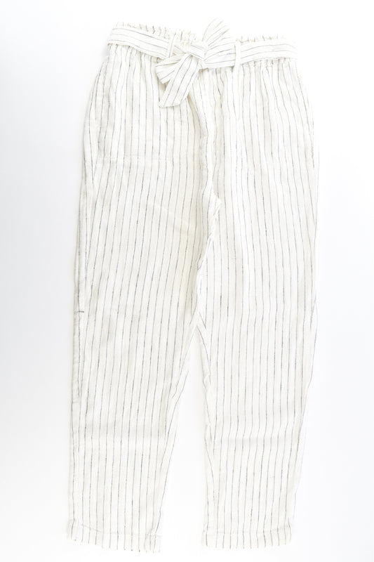 Cotton On Kids size 7 Linen/Viscose Striped Pants
