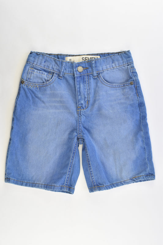 Cotton On Kids Size 7 Soft Denim Shorts