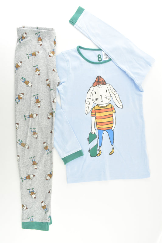 Cotton On Kids Size 8 Rabbit Pj Set