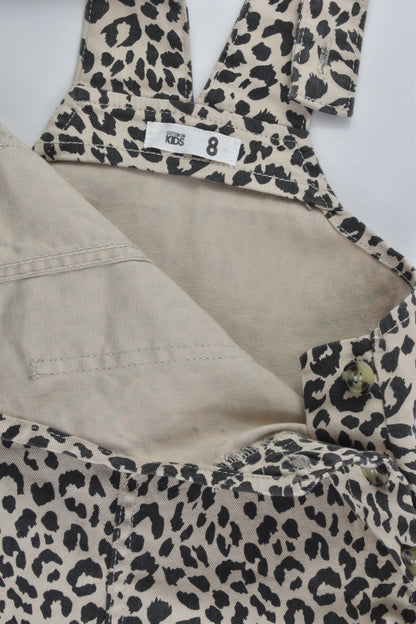 Cotton On Kids Size 8 Stretchy Leopard Dress