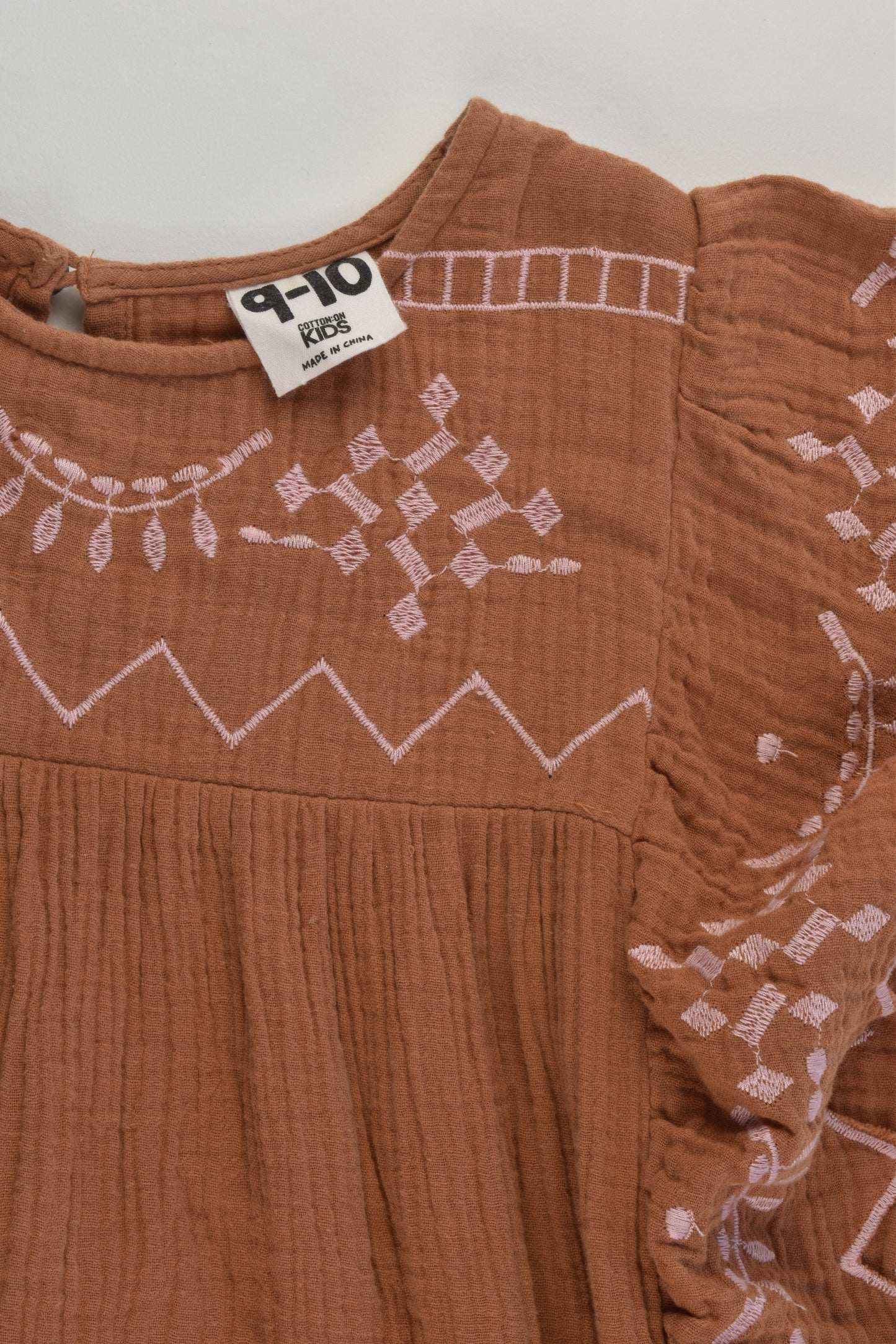 Cotton On Kids Size 9-10 Muslin Dress