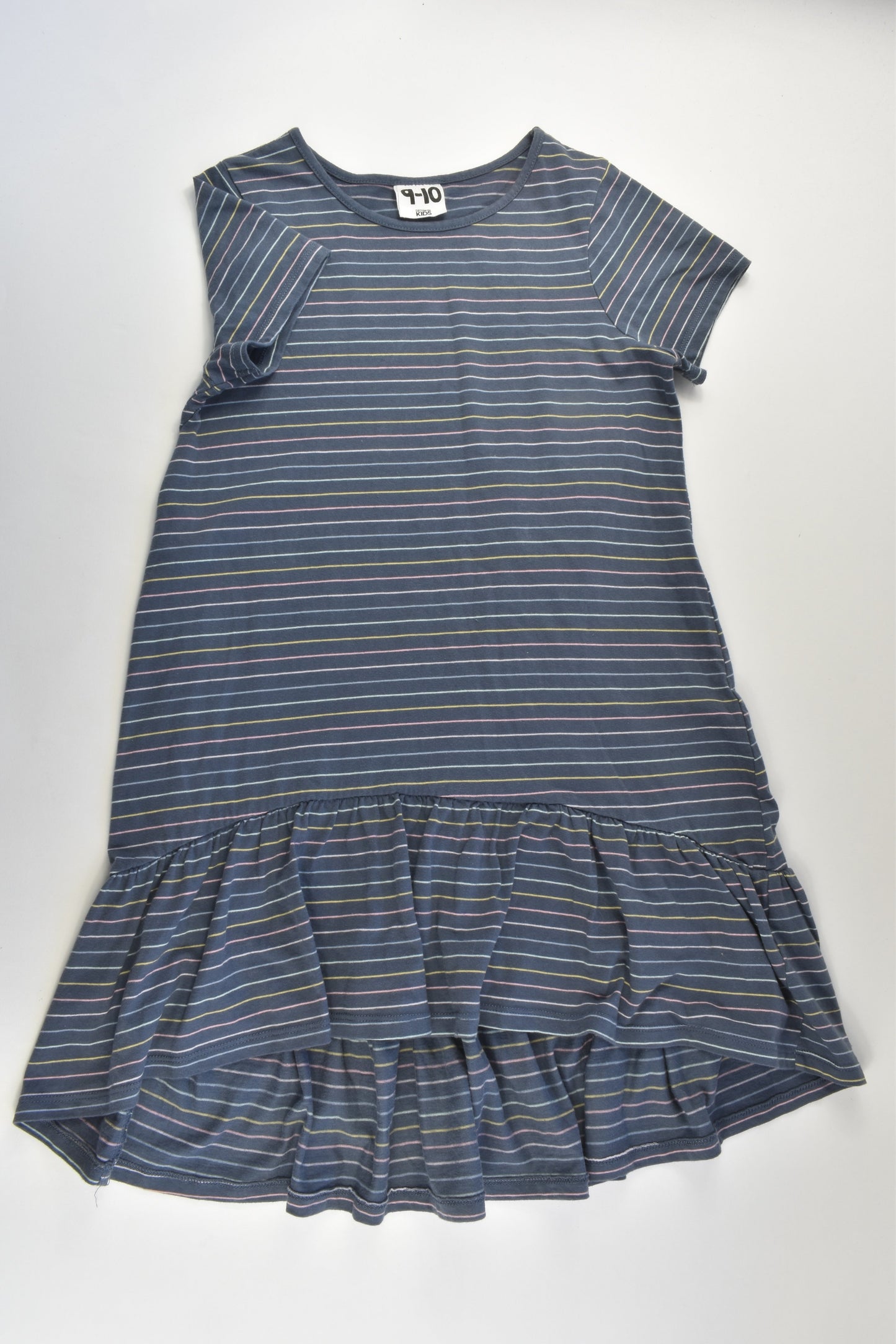 Cotton On Kids Size 9-10 Striped Dress