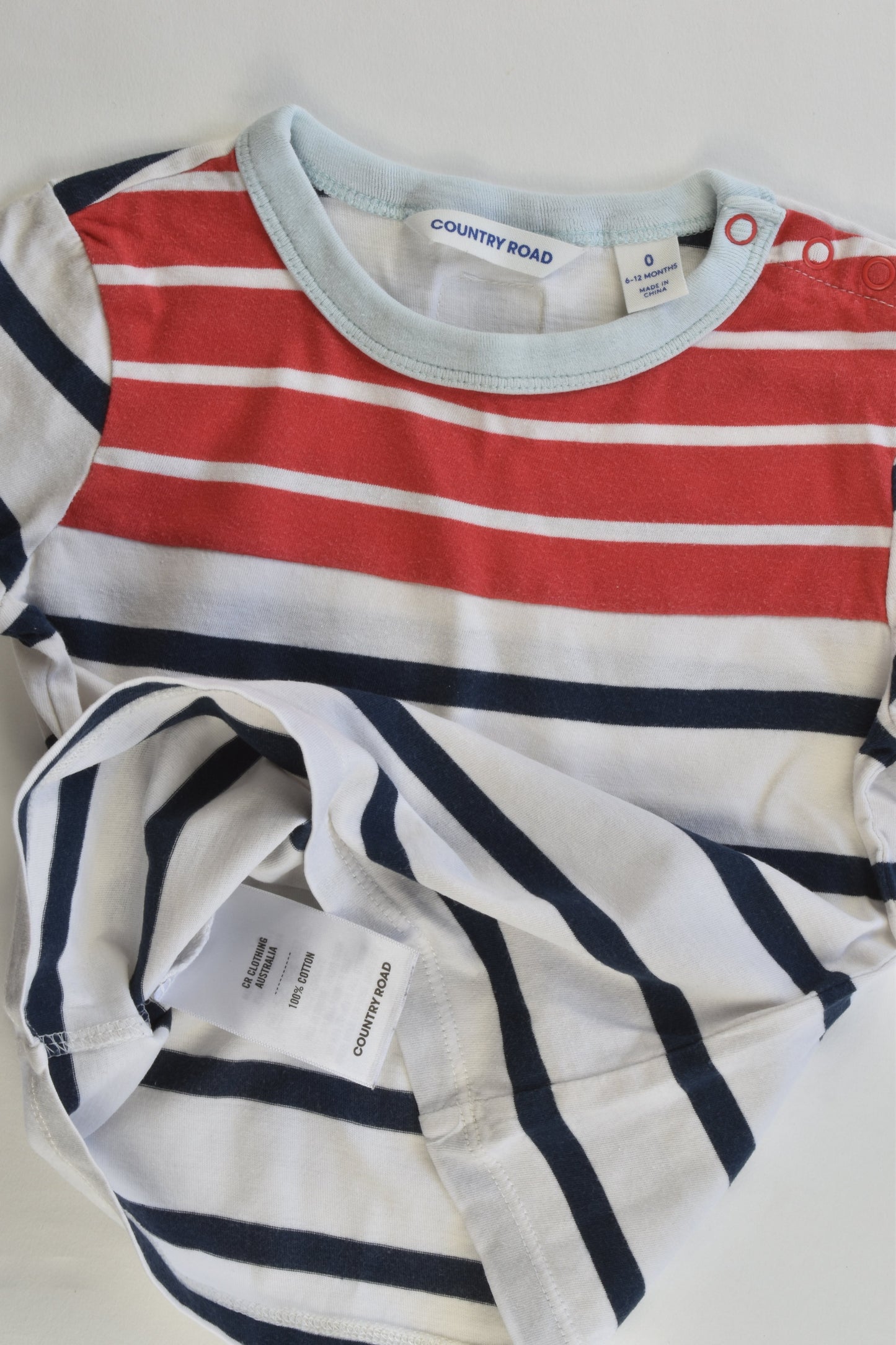 Country Road Size 0 (6-12 months) Striped Top