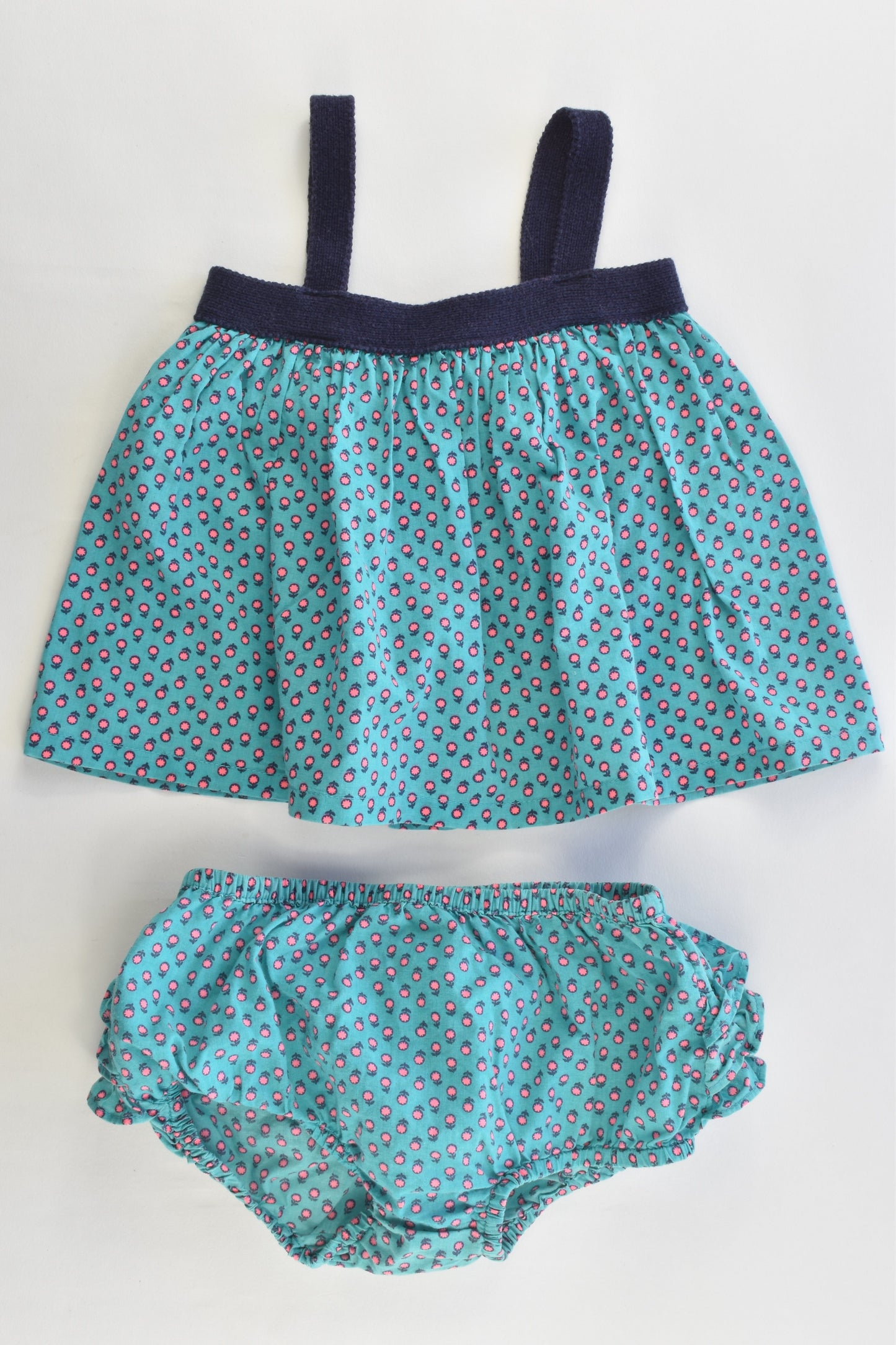 Country Road Size 0 Floral Blouse and Bloomers