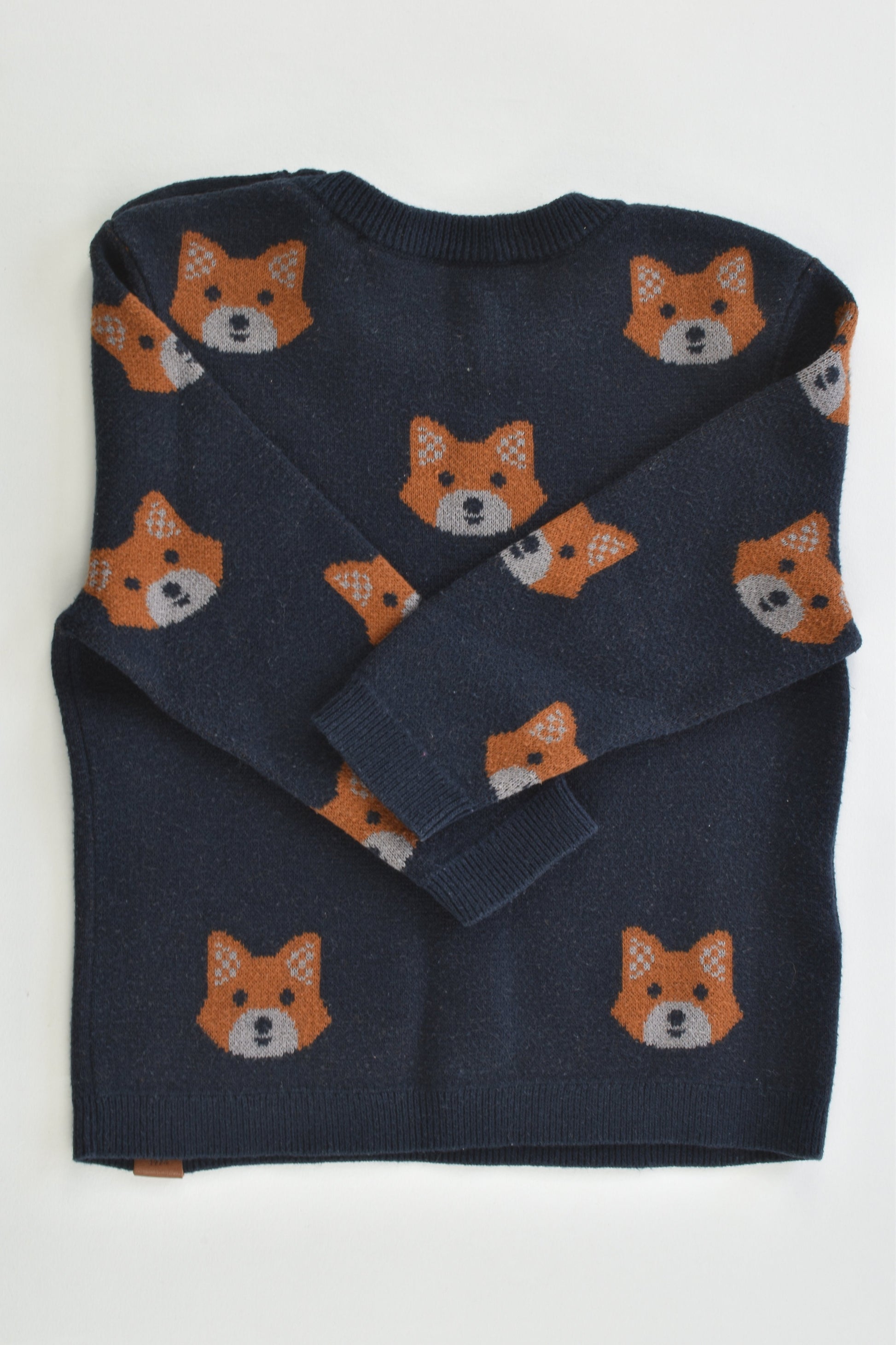 Country Road Size 0 Fox Knitted Jumper