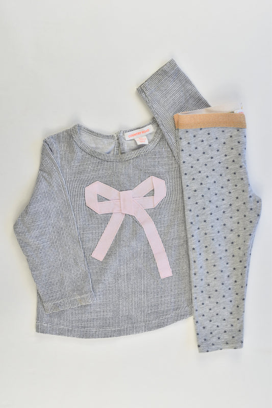Country Road Size 00 (3-6 months) Top and Leggins
