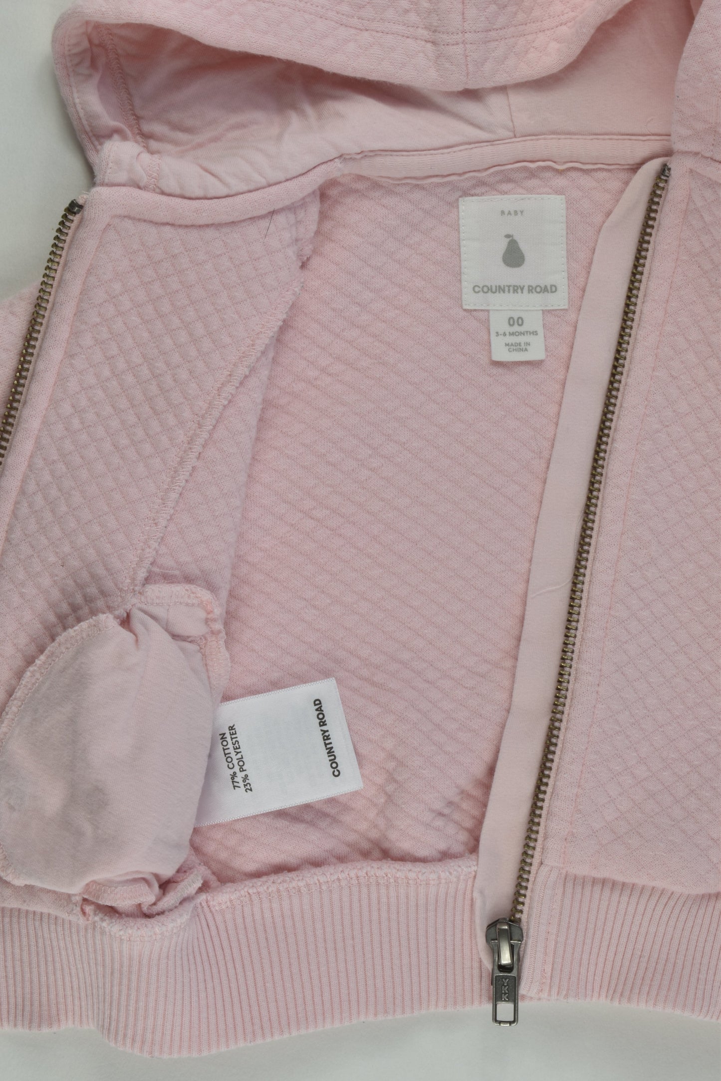 Country Road Size 00 (3-6 months) Zip Jumper
