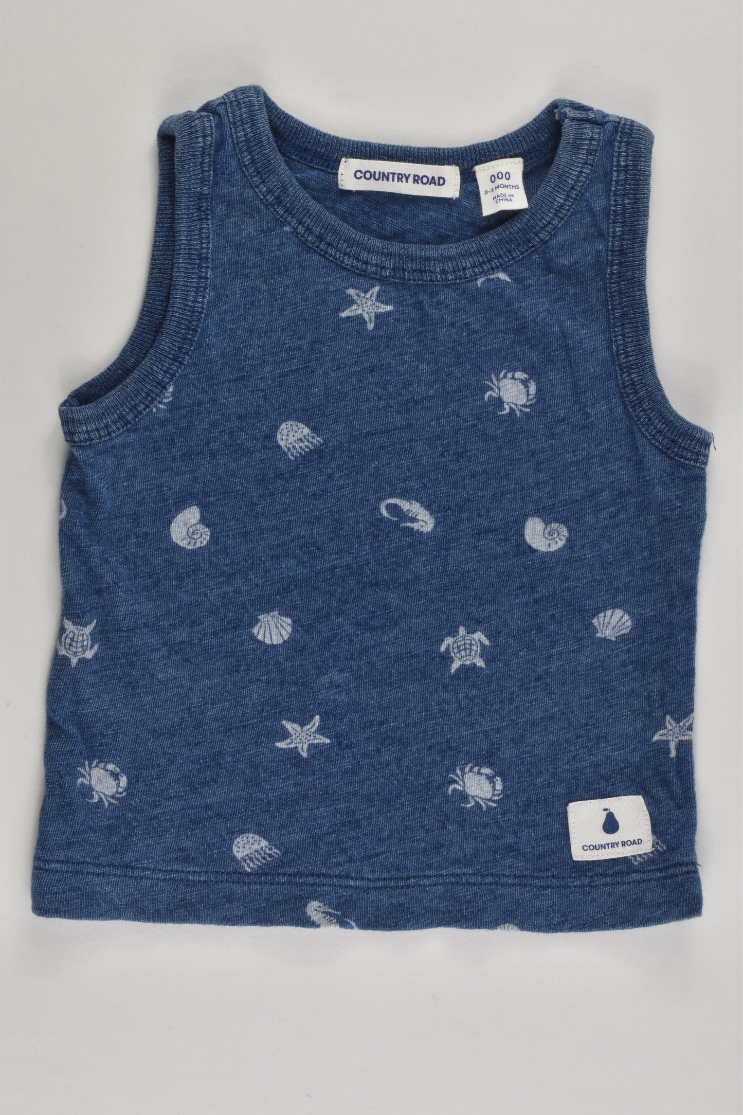 Country Road Size 000 (0-3 months) Sean Tank Top