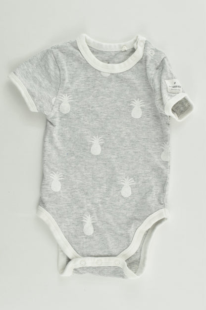 Country Road Size 0000 Pineapples Organic Bodysuit