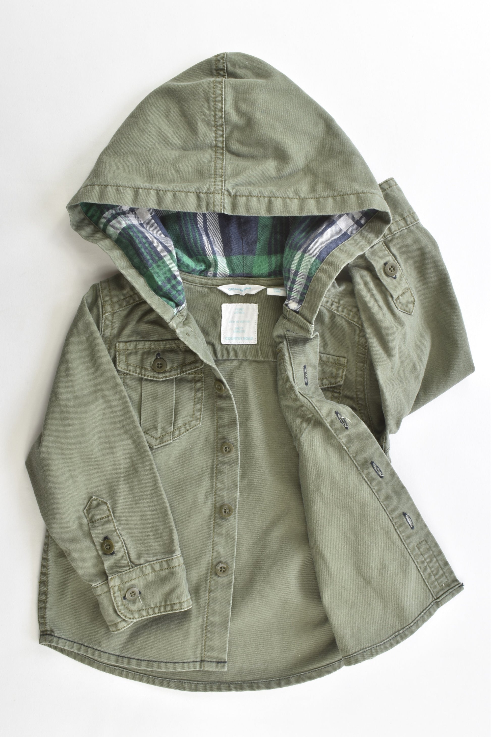 Country Road Size 1 Hooded Jumper