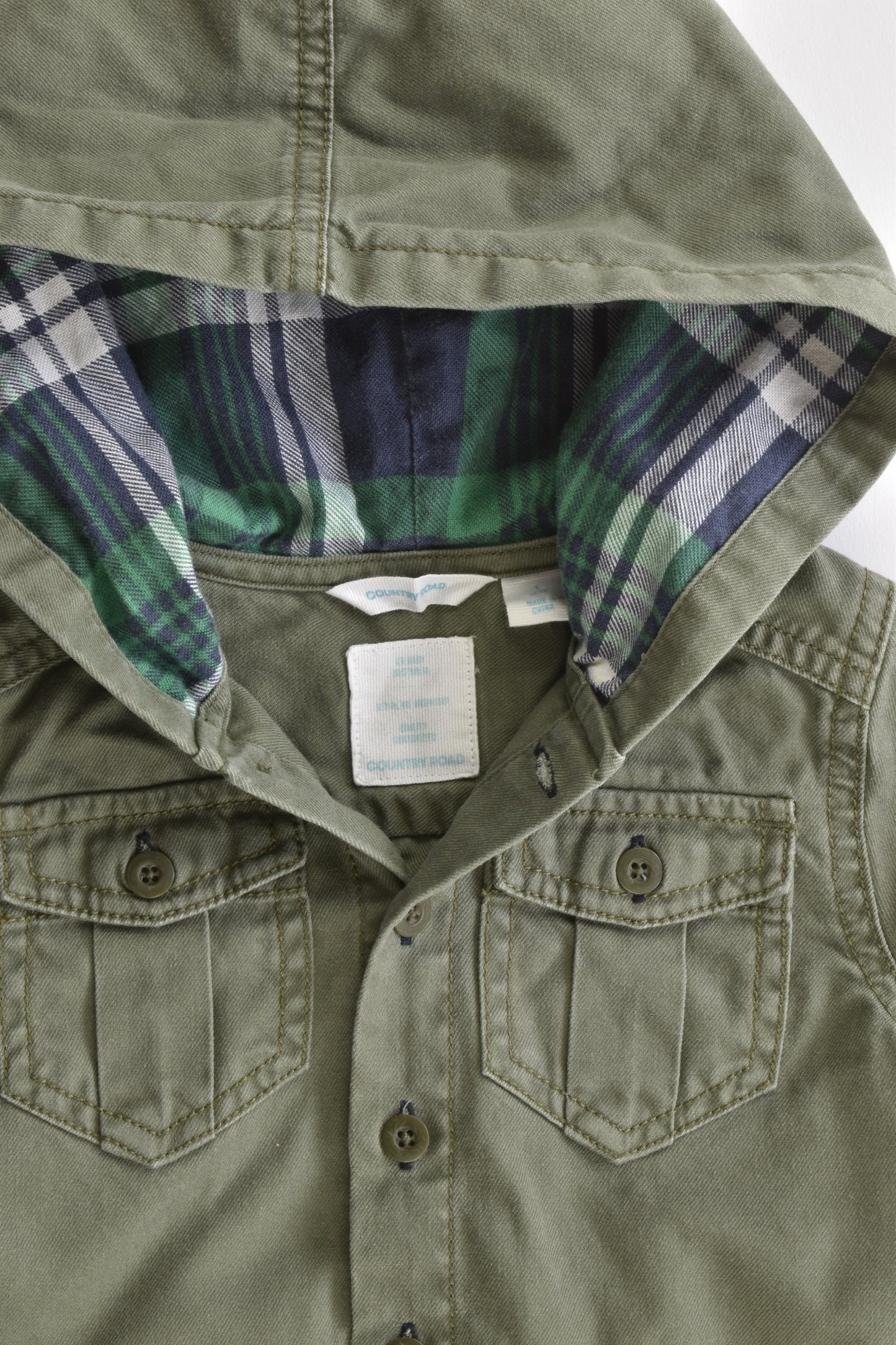 Country Road Size 1 Hooded Jumper