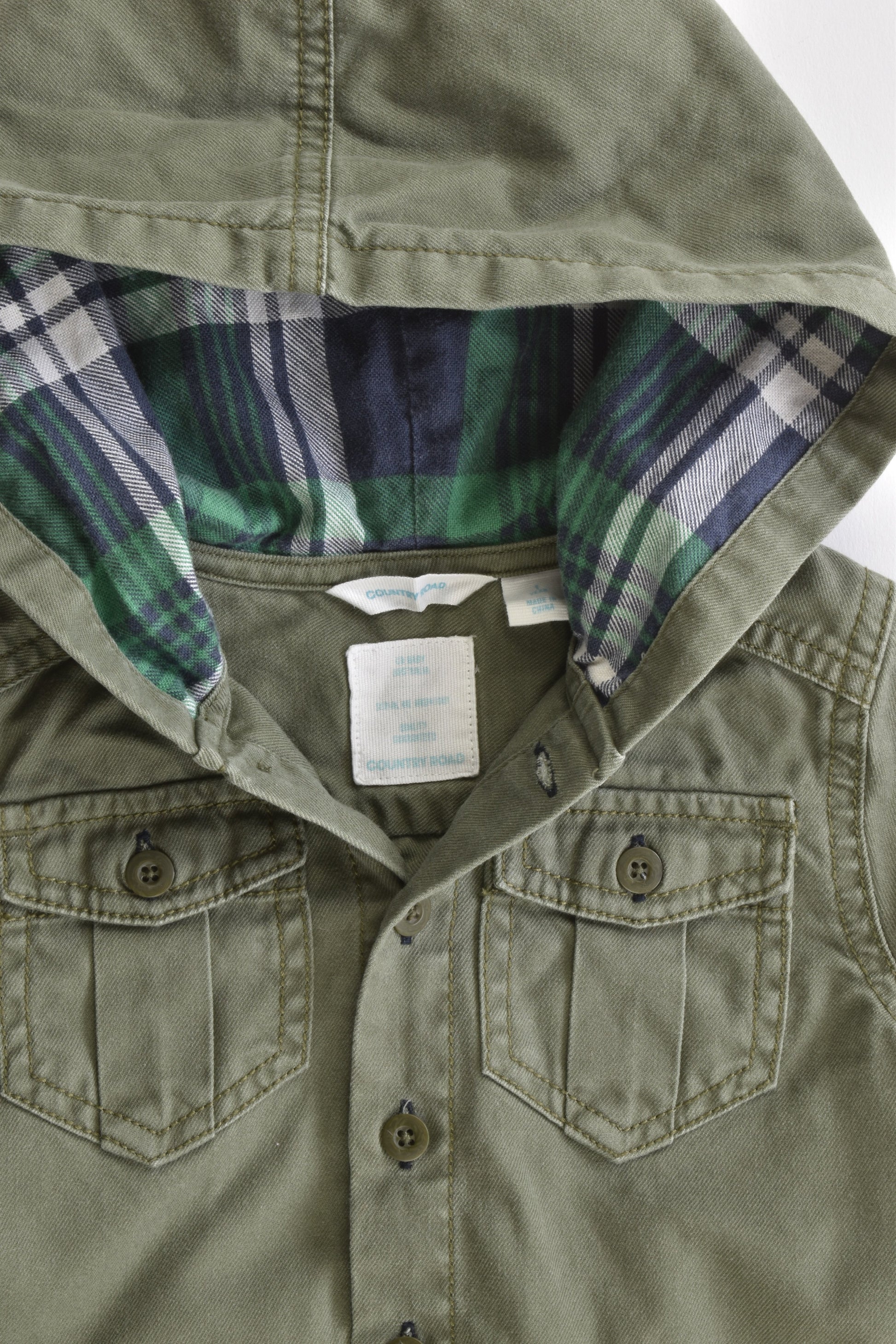 Country Road Size 1 Hooded Jumper